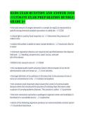 REHS EXAM Question and Answer 2026&NewLine;&vert; Ultimate Exam Preparation Bundle &vert;&NewLine;Grade A&plus;