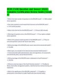 REHS EXAM Question and Answer 2026 &vert;&NewLine;Complete Certification Review Guide &vert; Grade&NewLine;A&plus;&NewLine;