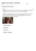 Looking at Movies&colon; Chapters 4 & 5 Study Guide