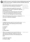 PROPERTY & CASUALTY QUESTIONS GA EXAM COMPREHENSIVE QUESTIONS WITH MULTIPLE CHOICES &vert;VERIFIED & REVISED ANSWERS &lpar;NEW&rpar; 2026