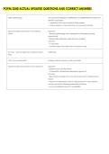 POPM 3240 ACTUAL UPDATED QUESTIONS AND CORRECT ANSWERS 