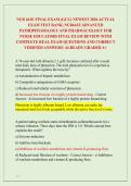 NUR 641E MID -TERM AND FINAL EXAMS &lpar;GCU&rpar; NEWEST 2026 PACKAGE DEAL&vert; NUR641E ADVANCED PATHOPHYSIOLOGY AND PHARMACOLOGY FOR NURSE EDUCATORS EXAMS REVIEWS WITH COMPLETE REAL EXAM QUESTIONS AND CORRECT VERIFIED ANSWERS&sol; ALREADY GRADED A&plus; &lpar;MOST RECENT EXAMS&excl;&excl;&rpar;