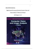 Digital Image Processing and Analysis&colon; Computer Vision and Image Analysis 4th Edition Test Bank &vert; Complete Questions and Answers &vert; Computer Vision Exam Prep