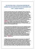 NUR 3069 FINAL EXAM &vert; ACTUALEXAM QUEsTIoNs ANd&NewLine;ANswERs PRACTICE QUEsTIoNs wITh soLUTIoNs NEwEsT 2026&NewLine;&sol;2027 &vert; ALREAdy GRAdEd A&plus; 
