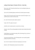 Looking at Movies Chapter 2&colon; Principles of Film Form &ndash; Study Guide