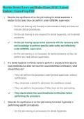 Florida Dental Laws and Rules Exam 2026 &vert; Latest &NewLine;Update &vert; Exam Prep PDF