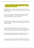 ILLINOIS SUPPLEMENTAL NURSING HOME ADMINISTRATOR&NewLine;EXAM QUESTIONS AND VERIFIED ANSWERS &lpar;100&percnt; CORRECT&rpar;&NewLine;UPDATE 2026&sol;2027 &vert; GRADED A&plus;&period;