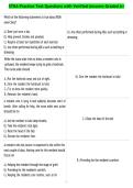 STNA Practice Test Questions with Verified Answers Graded A&plus;