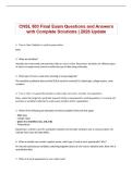 CNSL 503 Final Exam Questions and Answers with Complete Solutions &vert; 2026 Update