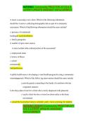 NURSING Community PROCTOR ATI QUESTIONS & ANSWERS&comma; LATEST UPDATE 2026&sol;2027 100&percnt;CORRECT