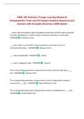 CNSL 503 Portage Learning Module 1- 8&colon; BUNDLED Questions and Answers with Complete Solutions &vert; 2026 Update