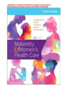 TEST BANK MATERNITY & WOMEN&rsquo;S HEALTH CARE 12TH EDITION LOWDERMILK &vert; ISBN-13 978-0323555265 &vert;Chapter 1-37 &vert; All Chapters Questions with Complete Solutions 