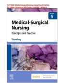 TEST BANK Medical-Surgical Nursing&comma; Concepts and Practice&comma;&NewLine;5th Edition &lpar;Stromberg&comma;&vert; ISBN-13 978-0323810210All Chapters included 1-49&period;latest