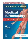 Medical Terminology&colon; A Short Course &ndash; 9th Edition by Davi-Ellen Chabner &vert; Complete Test Bank with Questions and Answers &vert; All Chapters 