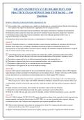 Milady Esthetics State Board Exam 2026 Test Bank &vert; Esthetician License Practice Test &vert; 190&plus; Questions with Correct Answers & Detailed Rationales &vert; Latest Update