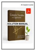 Complex Variables and Applications Exam &lpar;2026&sol;2027&rpar; &vert; Mathematics &vert; Brown &lpar;PDF&rpar;