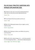 FIN 341 EXAM 2 PRACTICE QUESTIONS WITH&NewLine;DETAILED EXPLANATIONS 2026&NewLine;