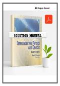 Semiconductor Physics and Devices Exam &lpar;2026&sol;2027&rpar; &vert; Electronics Engineering &vert; University &lpar;PDF&rpar;