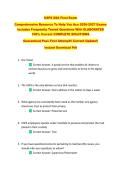 USPS SSA Final Exam &NewLine;Comprehensive Resource To Help You Ace 2026-2027 Exams &NewLine;Includes Frequently Tested Questions With ELABORATED &NewLine;100&percnt; Correct COMPLETE SOLUTIONS &NewLine;Guaranteed Pass First Attempt&excl;&excl; Current Update&excl;&excl; &NewLine;Instant Download Pdf 