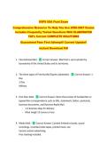USPS SSA Final Exam  &NewLine;Comprehensive Resource To Help You Ace 2026-2027 Exams &NewLine;Includes Frequently Tested Questions With ELABORATED &NewLine;100&percnt; Correct COMPLETE SOLUTIONS &NewLine;Guaranteed Pass First Attempt&excl;&excl; Current Update&excl;&excl; &NewLine;Instant Download Pdf 
