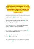 USPS Exam 421 Window Clerk SSA Academy Final &NewLine;Exam Comprehensive Resource To Help You Ace 2026&NewLine;2027 Exams Includes Frequently Tested Questions With &NewLine;ELABORATED 100&percnt; Correct COMPLETE SOLUTIONS &NewLine;Guaranteed Pass First Attempt&excl;&excl; Current Update&excl;&excl; &NewLine;Instant