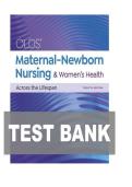Maternal Newborn Nursing and Women&rsquo;s Health Across the Lifespan 12th Edition Study Guide
