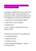 COUNSELOR PREPARATION COMPREHENSIVE &NewLine;PRACTICE TEST EXAM 2026 