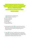 WGU C215 Study Guide Concepts OA Pass Practice &NewLine;Comprehensive Resource To Help You Ace 2026-2027 Exams &NewLine;Includes Frequently Tested Questions With ELABORATED &NewLine;100&percnt; Correct COMPLETE SOLUTIONS &NewLine;Guaranteed Pass First Attempt&excl;&excl; Current Update&excl;&excl; &NewLine;Instant D