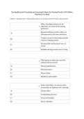 Polit & Beck Nursing Research 11th Edition Test Bank &vert; Evidence-Based Practice &vert; All Chapters Q&A