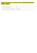 Pipefitters Test Questions and Answers ACTUAL UPDATED QUESTIONS AND &NewLine;CORRECT ANSWERS