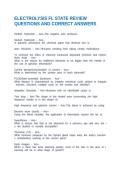 IBEC ELECTROLYSIS FL STATE REVIEW EXAM FULLY SOLVED & UPDATED 2025-2026&lpar;LATEST VERSION VERIFIED FOR ACCURACY&rpar; ELECTROLYSIS FL STATE QUESTIONS AND CORRECT VERIFIED ANSWERS