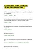 G2 PREP FINAL STUDY GUIDE 2026&NewLine;TESTED SOLUTIONS GRADED A&plus;
