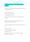 NUR 514 Exam One with Questions and Answers
