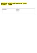 pharmacology &NewLine;180 midterm &NewLine;bisphosphonates &NewLine;ACTUAL UPDATED QUESTIONS AND CORRECT  &NewLine;ANSWERS