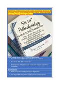 NR 507 Advanced Pathophysiology Week 4 Midterm Examplify Proctored Exam Study Guide 