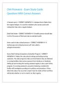 CNA Prometric - Exam Study Guide Questions With Correct Answers