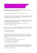 NSG-3450&colon; Mental Health -Exam &num;4 Latest Questions with Accurate Answers &lpar;2025-2026&rpar; Updated&period;