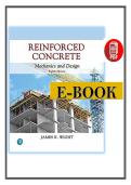 Reinforced Concrete&colon; Mechanics and Design - 8th Edition 2022 eBook &lpar;PDF&rpar;