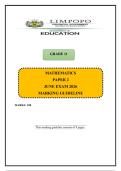 Test &lpar;elaborations&rpar; Mathematics 