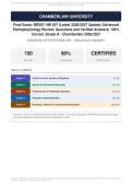 NR 507 Advanced Pathophysiology Bundle Actual Exam 2026&sol;2027 &ndash; Complete Exam-Style Questions &vert; Pass Guaranteed &ndash; 100&percnt; Verified &ndash; A&plus; Graded