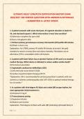 ULTIMATE ADULT CCRN&sol;PCCN CERTIFICATION MASTERY EXAM &NewLine;2026&sol;2027&colon; 300 VERIFIED QUESTIONS WITH ANSWERS & RATIONALES &ndash; GUARANTEED A&plus; LATEST UPDATE