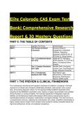 2026&sol;2027 Colorado CAS Exam S-Tier Test Bank &vert;20&plus; Mastery Questions&comma; ASAM 4th Ed&period; & Jurisprudence Rationales