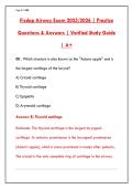 FISDAP AIRWAY EXAM 2025&sol;2026 &ndash; 180&plus; PRACTICE QUESTIONS & VERIFIED ANSWERS &lpar;STUDY GUIDE&rpar;&NewLine;&NewLine;