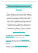 Operator Exam Bundle Questions with verified precise correct detailed answers latest update &lpar;revised&rpar;