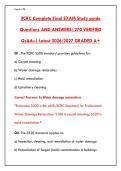 IICRC COMPLETE FINAL EXAM STUDY GUIDE 2026&sol;2027 &ndash; 270 PRACTICE QUESTIONS & CORRECT ANSWERS &vert; CERTIFICATION PREP&NewLine;&NewLine;