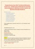 Pearson RBT &lpar;Registered Behavior Technician&rpar; Exam &ndash; &NewLine;2026&sol;2027 Edition&colon; 500 Accurate Questions with Rationales Covering Measurement&comma; Assessment&comma; Skill Acquisition&comma; Behavior Reduction&comma; and Documentation & Reporting