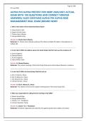ALPHA PHI ALPHA PRETEST FOR IMDP 2026&sol;2027 ACTUAL &NewLine;EXAM WITH 100 QUESTIONS AND CORRECT VERIFIED &NewLine;ANSWERS&sol; ALSO CONTAINS ALPHA PHI ALPHA RISK &NewLine;MANAGEMENT REAL EXAM &lpar;BRAND NEW&excl;&excl;
