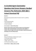 Irs Enrolled Agent Examination &NewLine;Questions And Correct Answers &lpar;Verified &NewLine;Answers&rpar; Plus Rationales 2026 Q&A &vert; &NewLine;Instant Download Pdf 