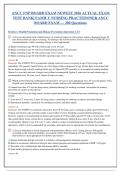 ANCC FNP BOARD EXAM NEWEST 2025- 2026  PACKAGE DEAL
