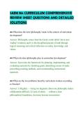 SAEM M4 CURRICULUM COMPREHENSIVE &NewLine;REVIEW SHEET QUESTIONS AND DETAILED &NewLine;SOLUTIONS 
